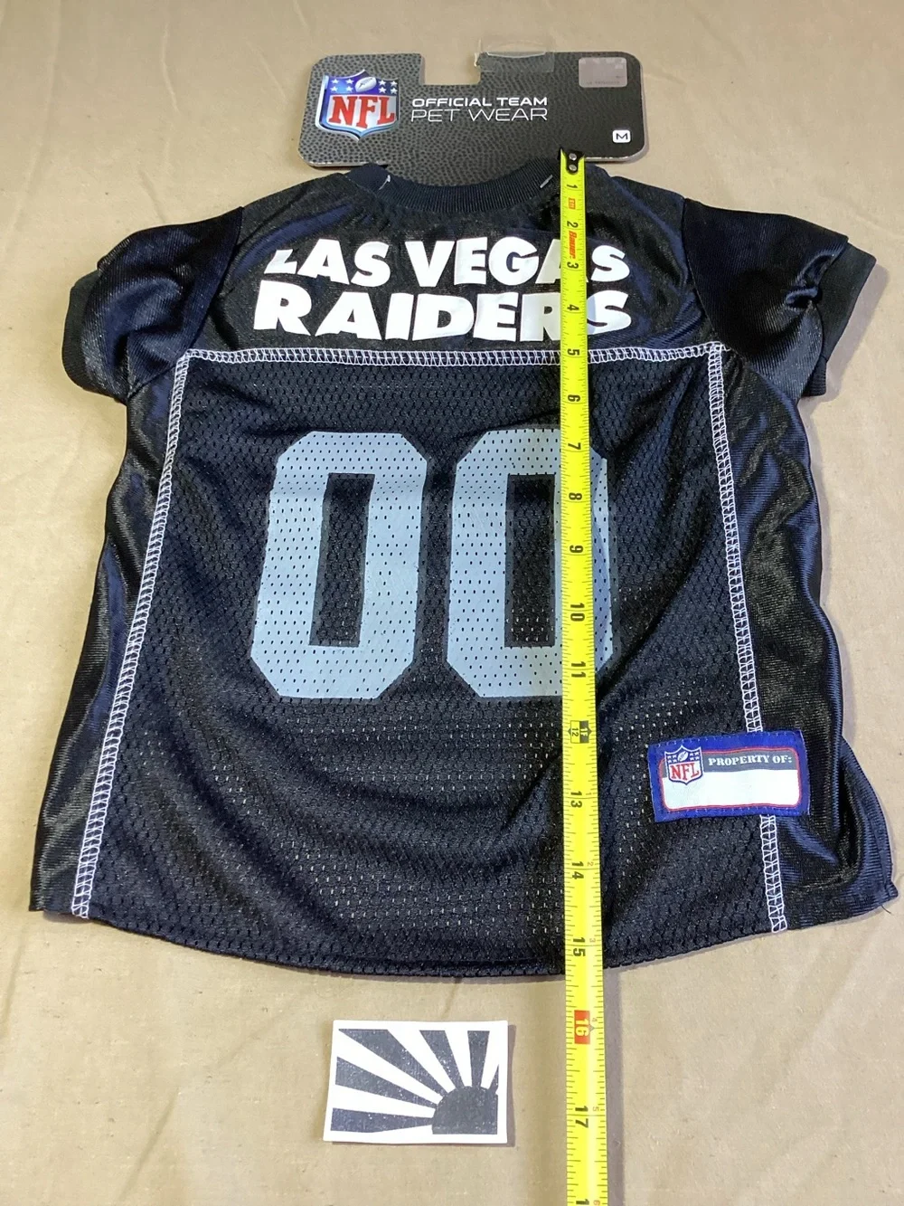 Pets First NFL Dog & Cat Jersey, Las Vegas Raiders, Medium